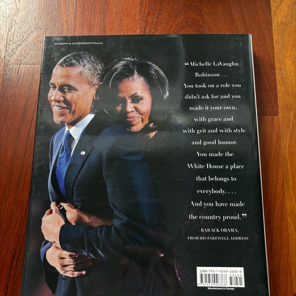 Barack Obama and Michelle Obama - 2 Hardcover Books - Picture 11 of 12